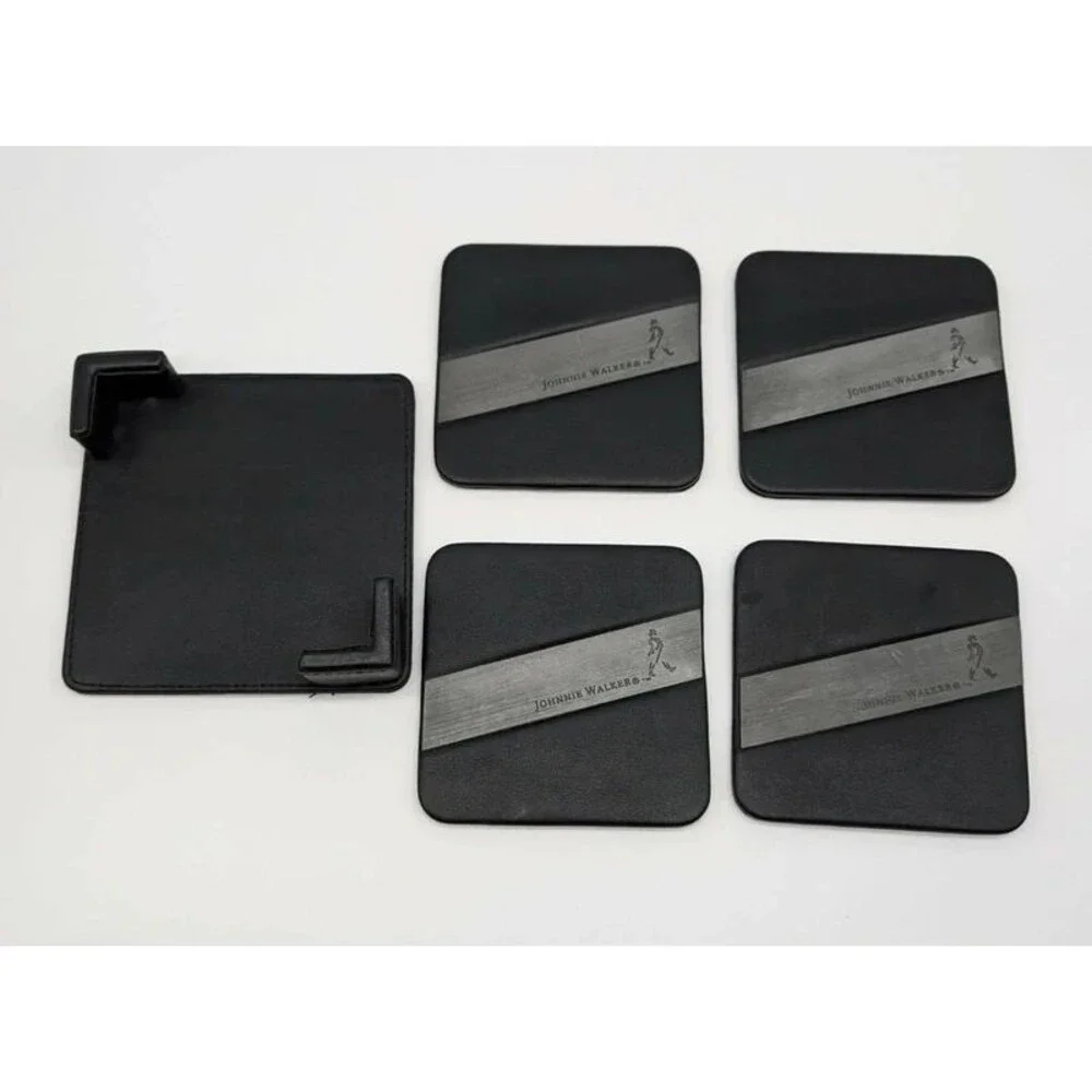 Johnnie Walker Black Square Coasters Set of 4